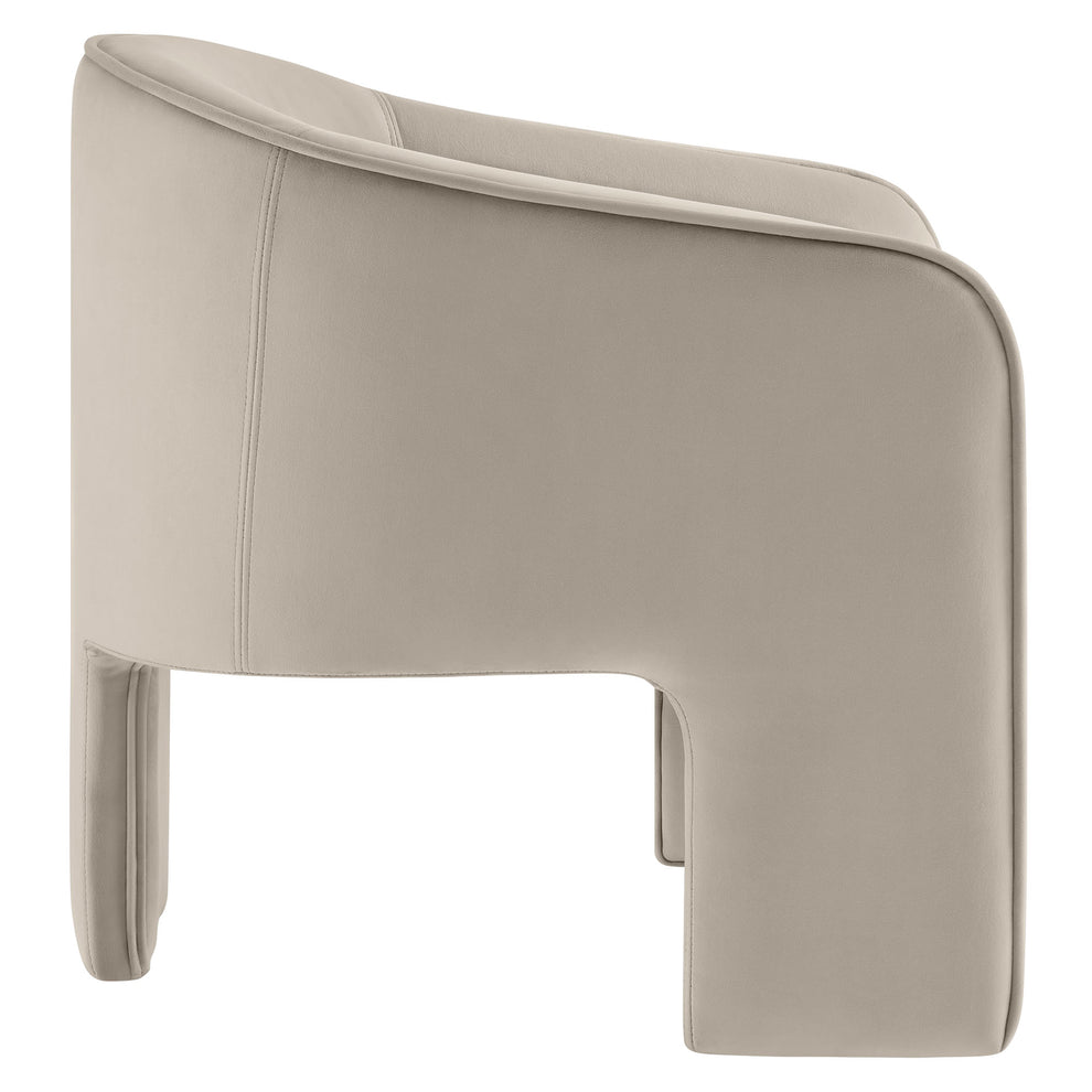 Greer Performance Velvet Upholstered Accent Armchair by Modway | Accent Chairs | Modishstore - 3