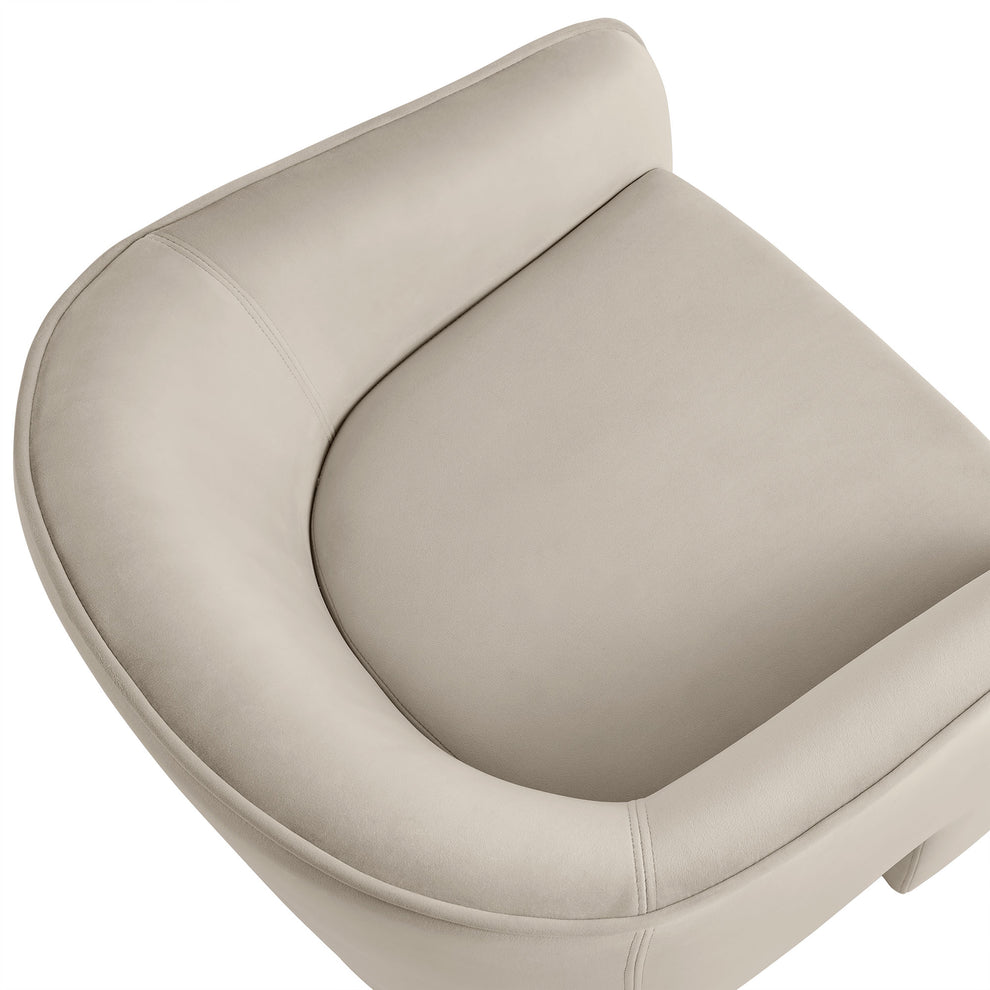 Greer Performance Velvet Upholstered Accent Armchair by Modway | Accent Chairs | Modishstore - 6