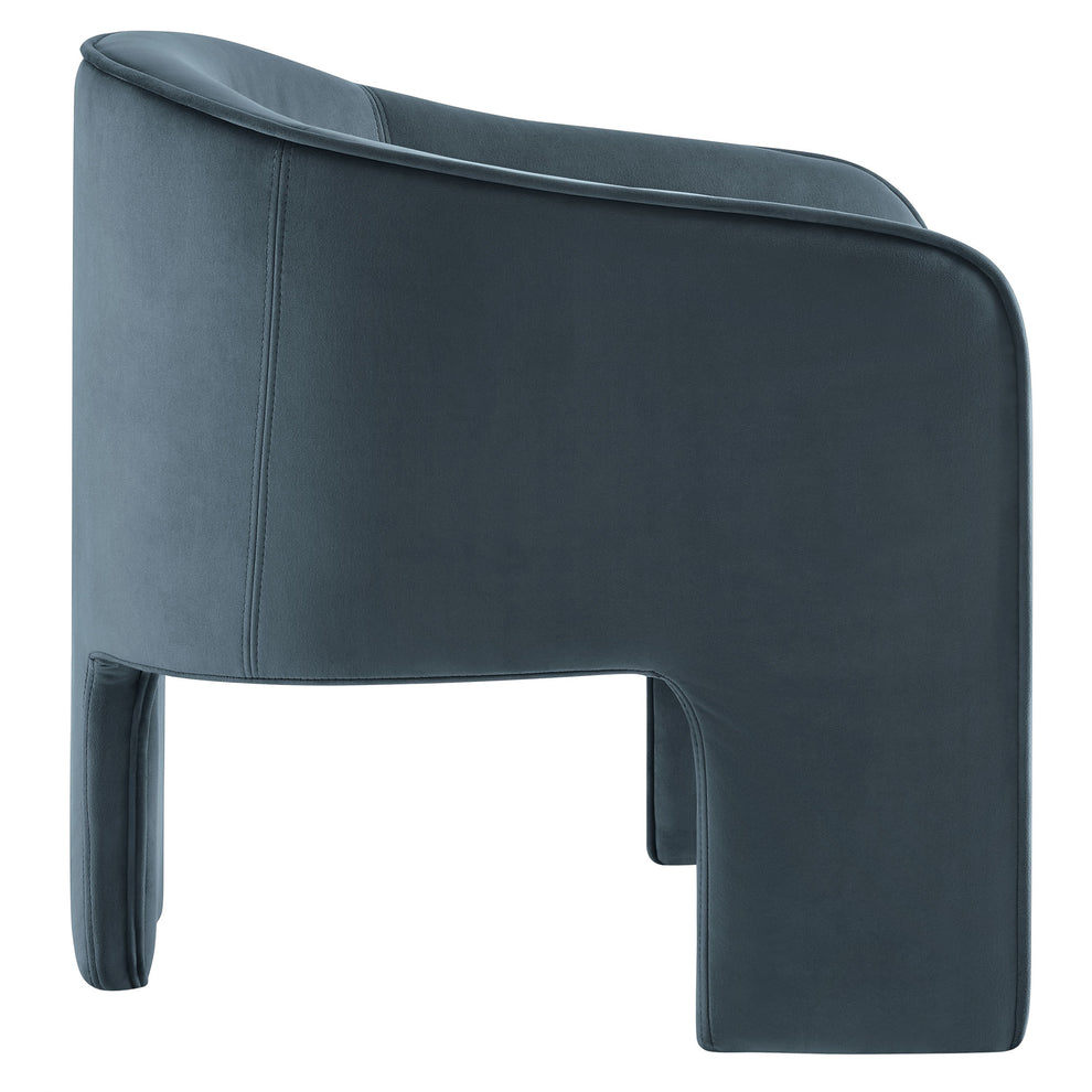 Greer Performance Velvet Upholstered Accent Armchair by Modway | Accent Chairs | Modishstore - 11