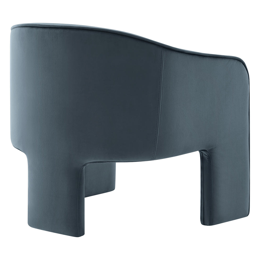 Greer Performance Velvet Upholstered Accent Armchair by Modway | Accent Chairs | Modishstore - 12