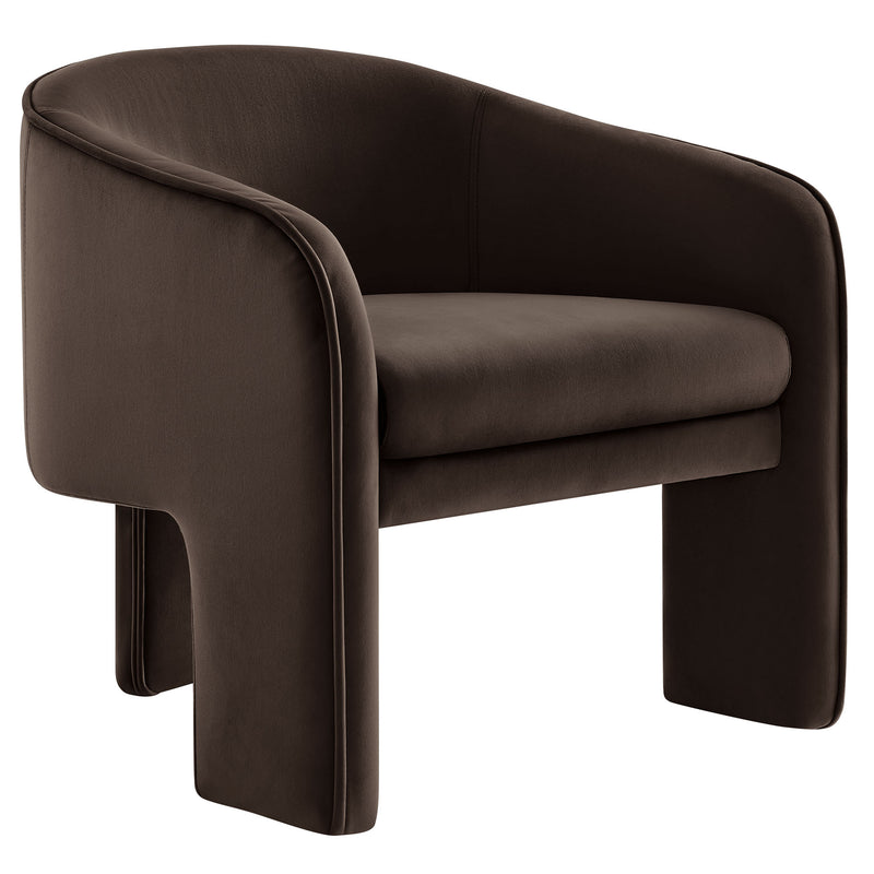 Greer Performance Velvet Upholstered Accent Armchair by Modway | Accent Chairs | Modishstore - 19