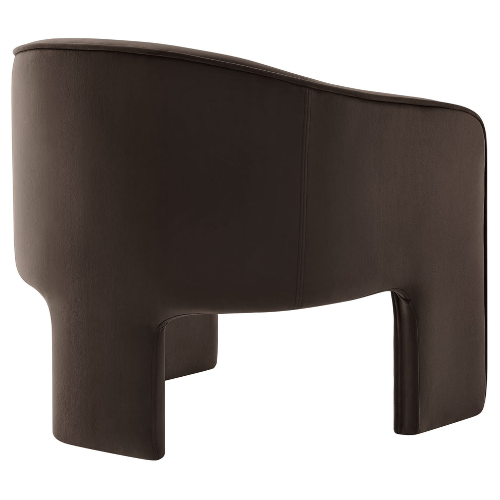 Greer Performance Velvet Upholstered Accent Armchair by Modway | Accent Chairs | Modishstore - 21