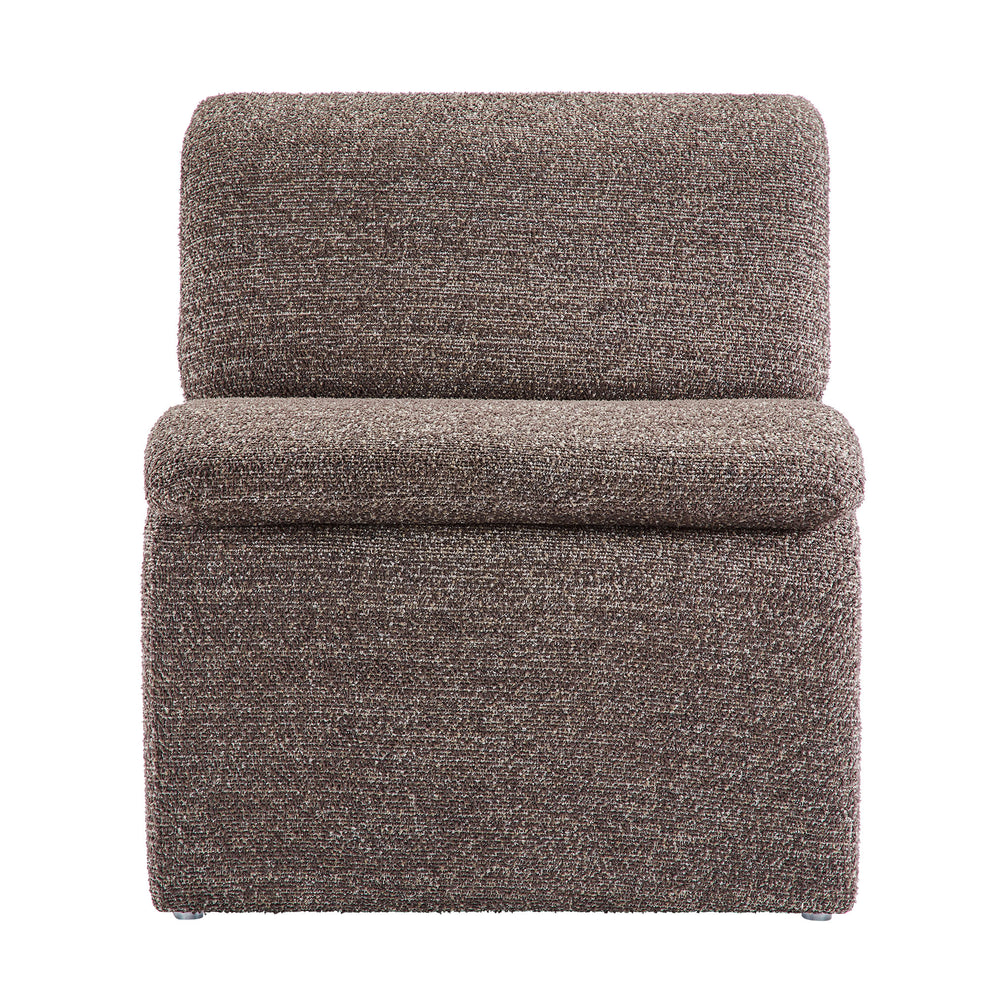 Dune Boucle Upholstered Armless Accent Chair by Modway | Accent Chairs | Modishstore - 5