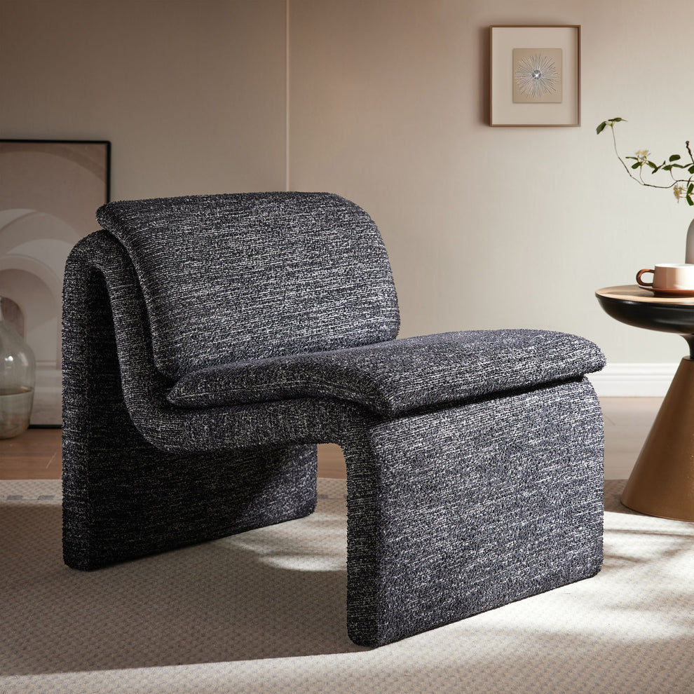 Dune Boucle Upholstered Armless Accent Chair by Modway | Accent Chairs | Modishstore - 16
