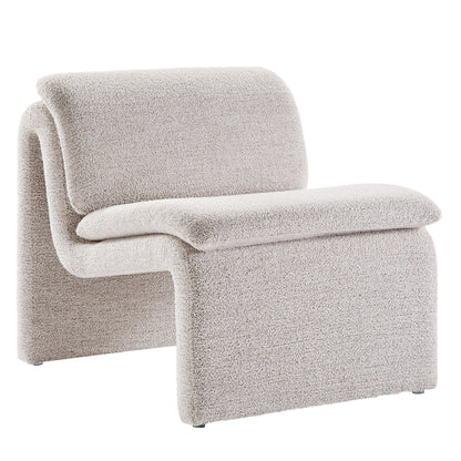 Dune Boucle Upholstered Armless Accent Chair by Modway | Accent Chairs | Modishstore - 19