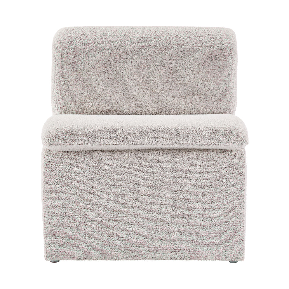 Dune Boucle Upholstered Armless Accent Chair by Modway | Accent Chairs | Modishstore - 22