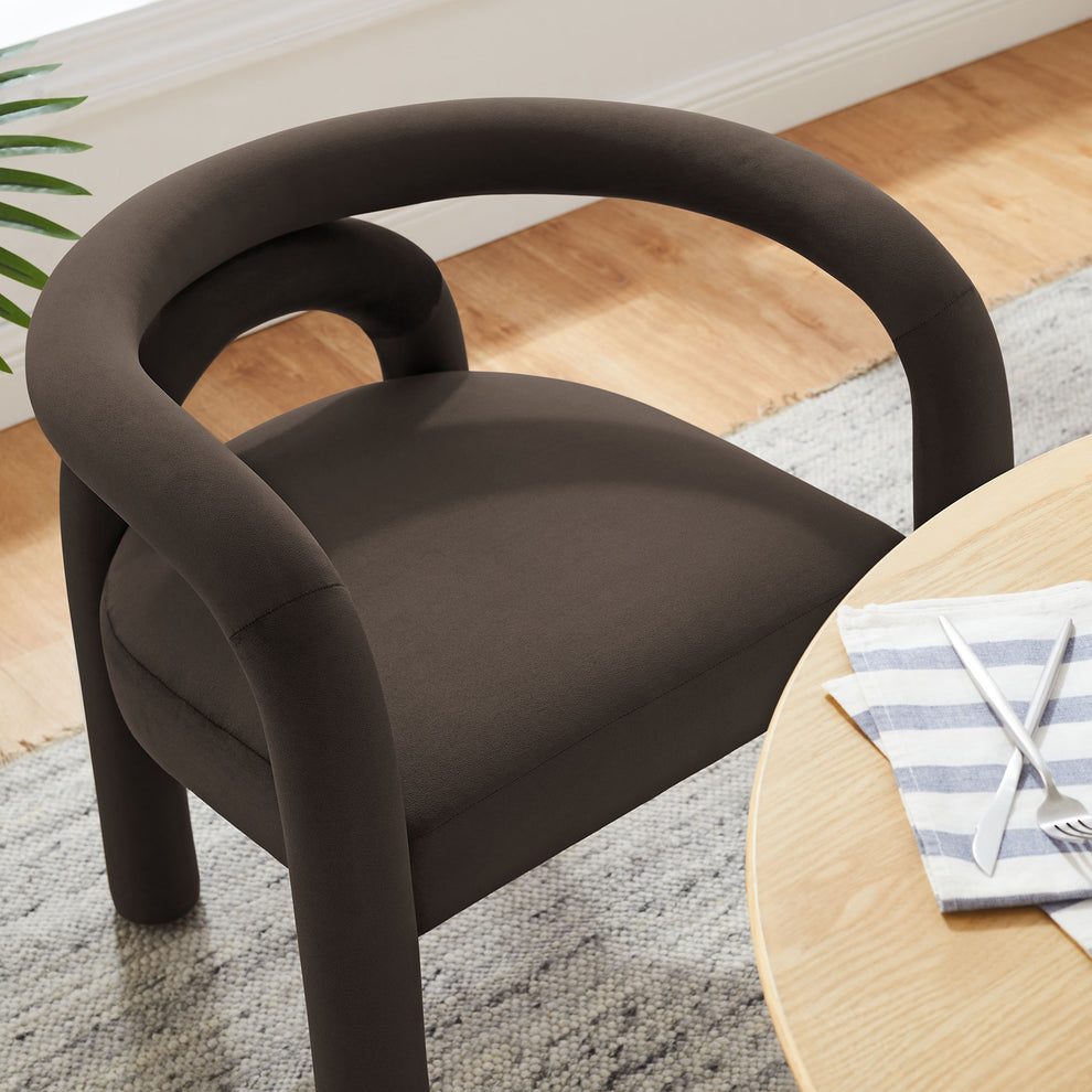 Astrid Performance Velvet Dining Chair by Modway | Dining Chairs | Modishstore - 15