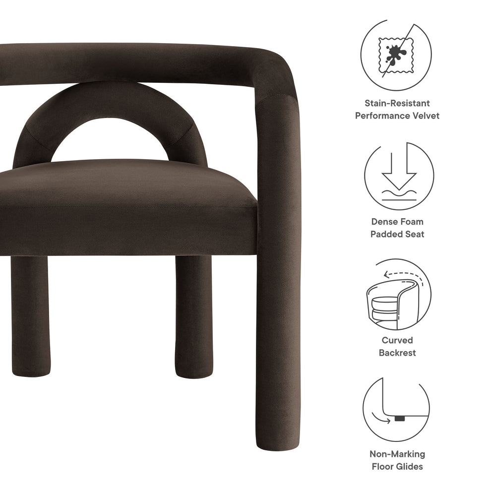 Astrid Performance Velvet Dining Chair by Modway | Dining Chairs | Modishstore - 17