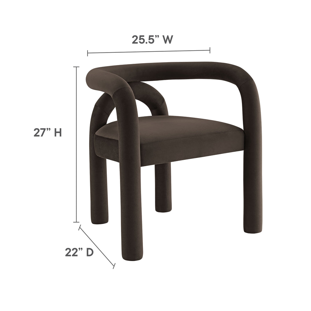 Astrid Performance Velvet Dining Chair by Modway | Dining Chairs | Modishstore - 18