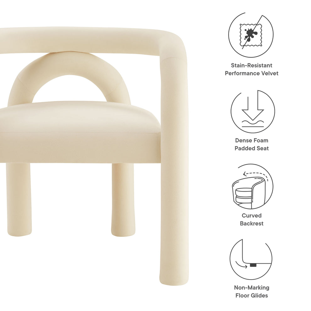Astrid Performance Velvet Dining Chair by Modway | Dining Chairs | Modishstore - 26