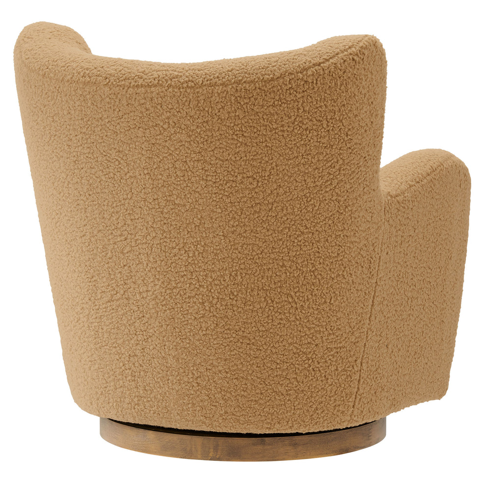 Montrose Wingback Sherpa Swivel Accent Chair by Modway | Accent Chairs | Modishstore - 4
