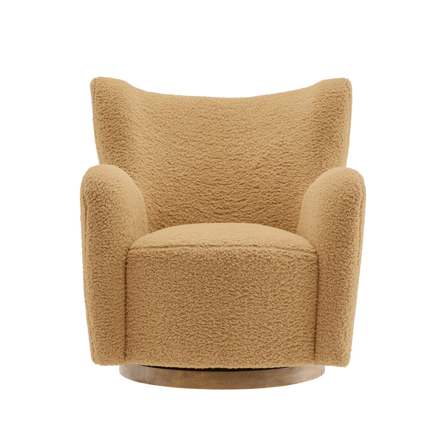 Montrose Wingback Sherpa Swivel Accent Chair by Modway | Accent Chairs | Modishstore - 8