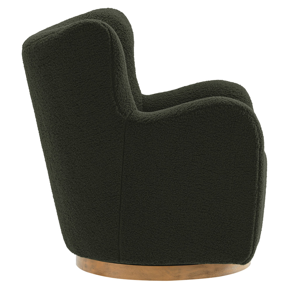 Montrose Wingback Sherpa Swivel Accent Chair by Modway | Accent Chairs | Modishstore - 12