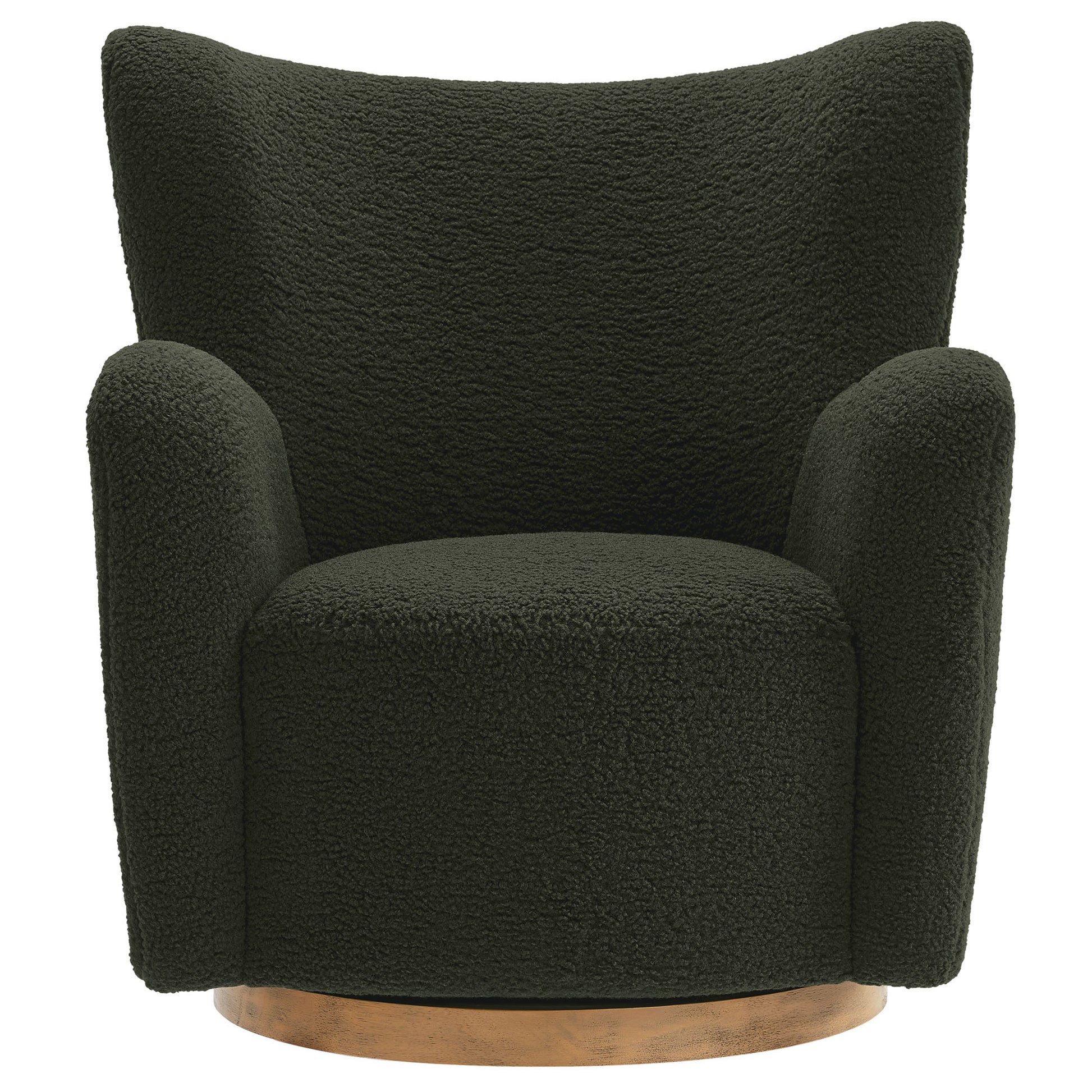 Montrose Wingback Sherpa Swivel Accent Chair by Modway | Accent Chairs | Modishstore - 14