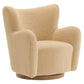 Montrose Wingback Sherpa Swivel Accent Chair by Modway | Accent Chairs | Modishstore - 21