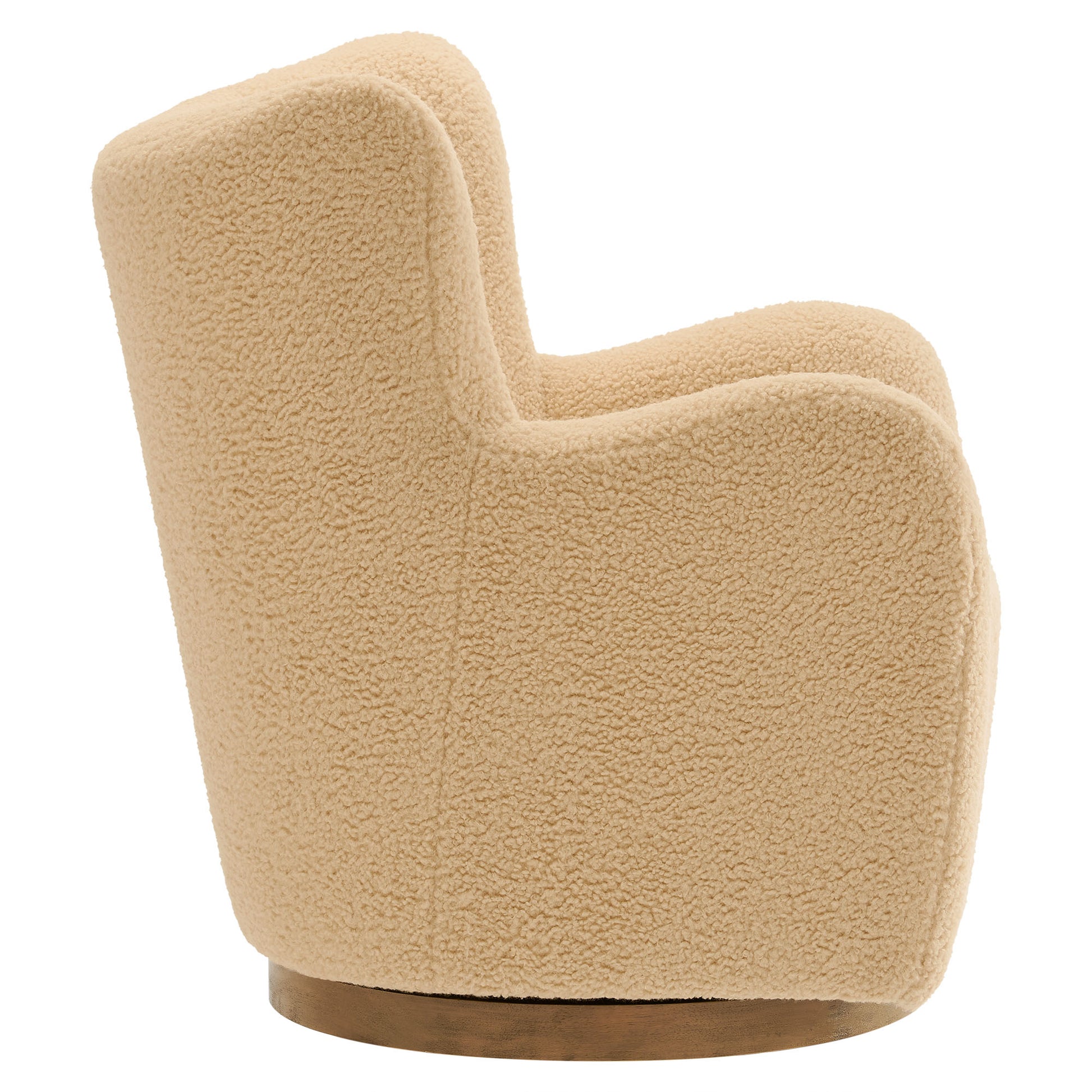 Montrose Wingback Sherpa Swivel Accent Chair by Modway | Accent Chairs | Modishstore - 22