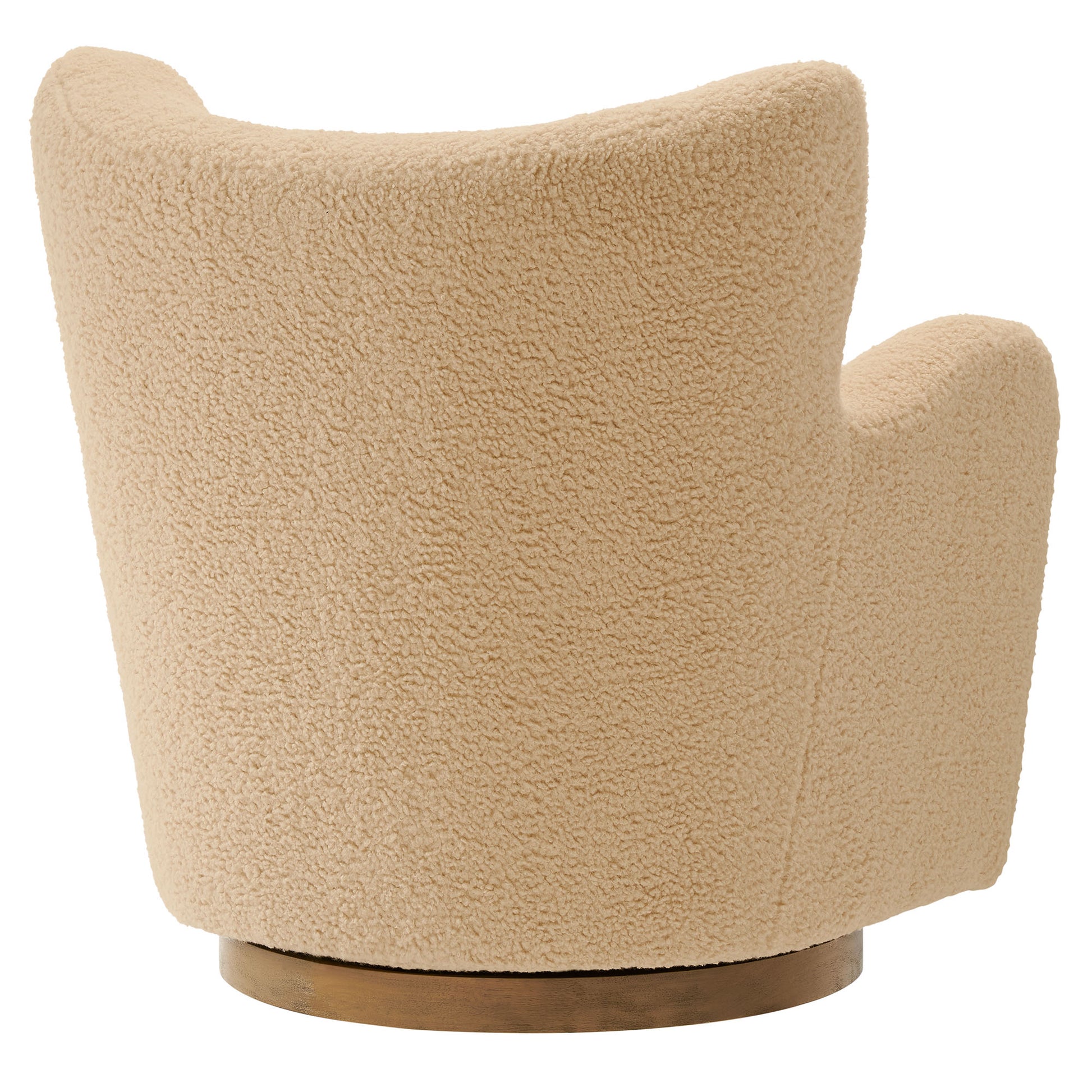Montrose Wingback Sherpa Swivel Accent Chair by Modway | Accent Chairs | Modishstore - 23
