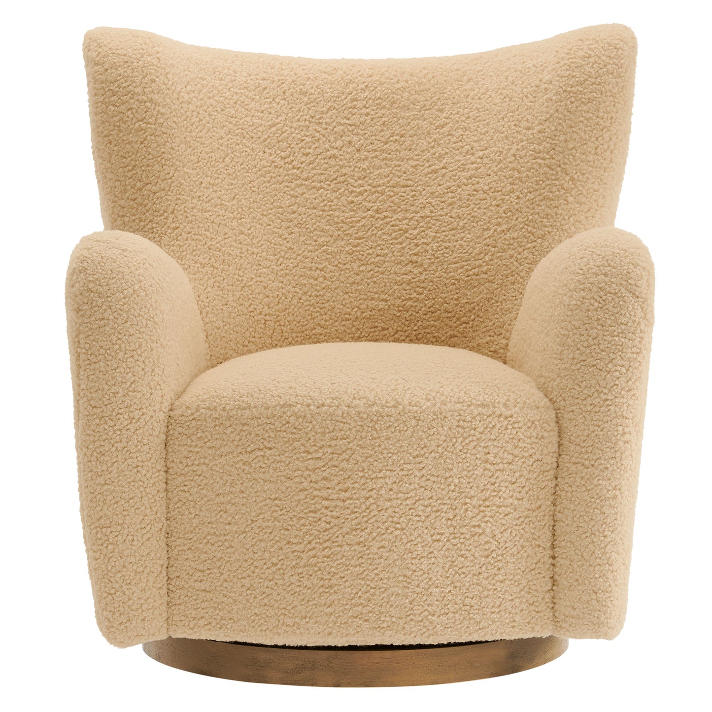 Montrose Wingback Sherpa Swivel Accent Chair by Modway | Accent Chairs | Modishstore - 24