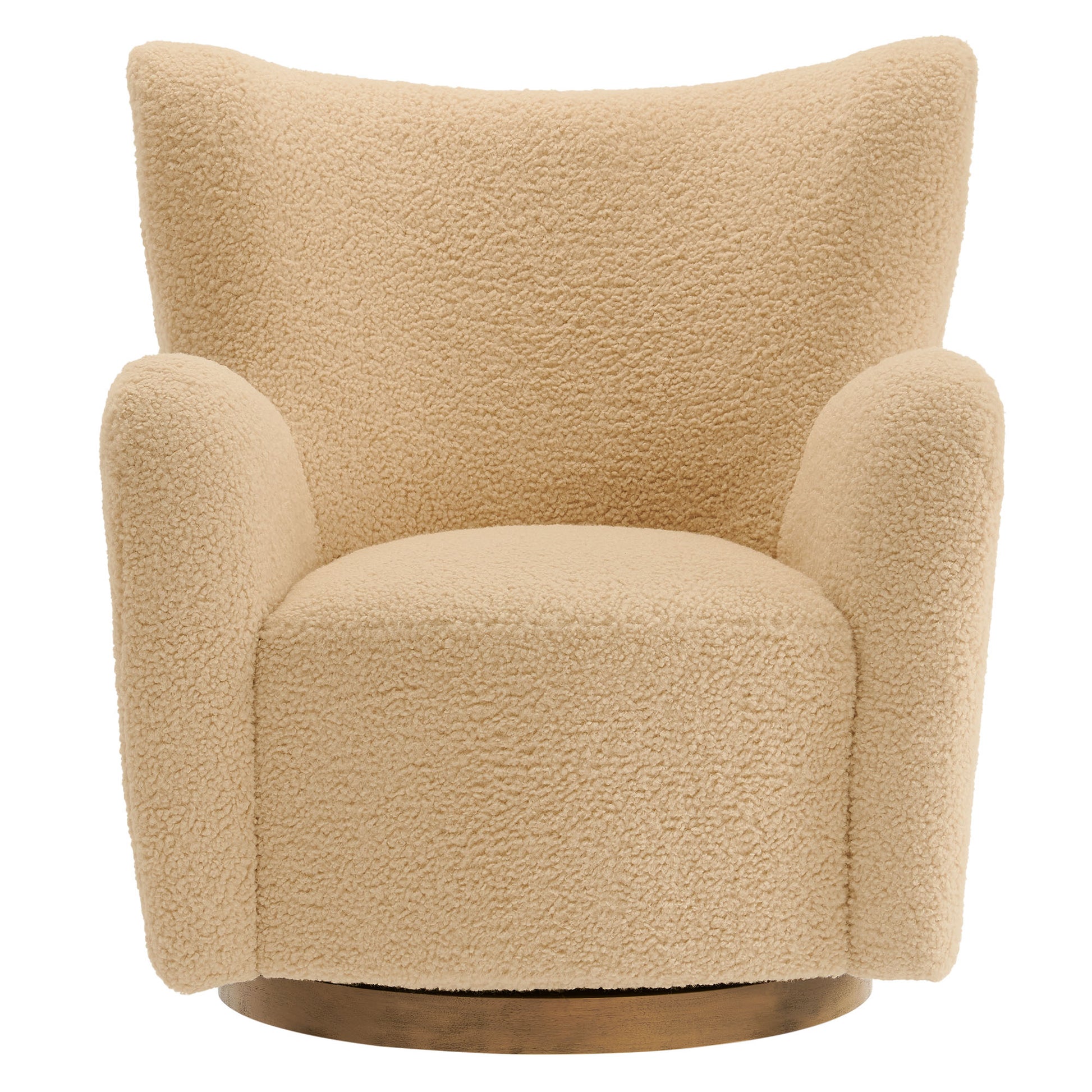 Montrose Wingback Sherpa Swivel Accent Chair by Modway | Accent Chairs | Modishstore - 24