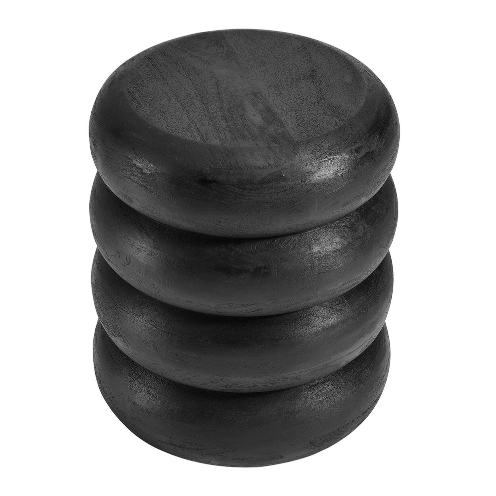 Ellery Round Stacked Wood Side Table by Modway | Side Tables | Modishstore - 3