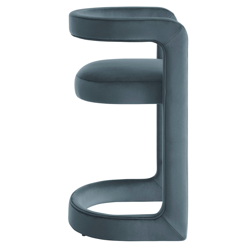 Winslow Performance Velvet Counter Stool by Modway | Counter Stools | Modishstore - 11
