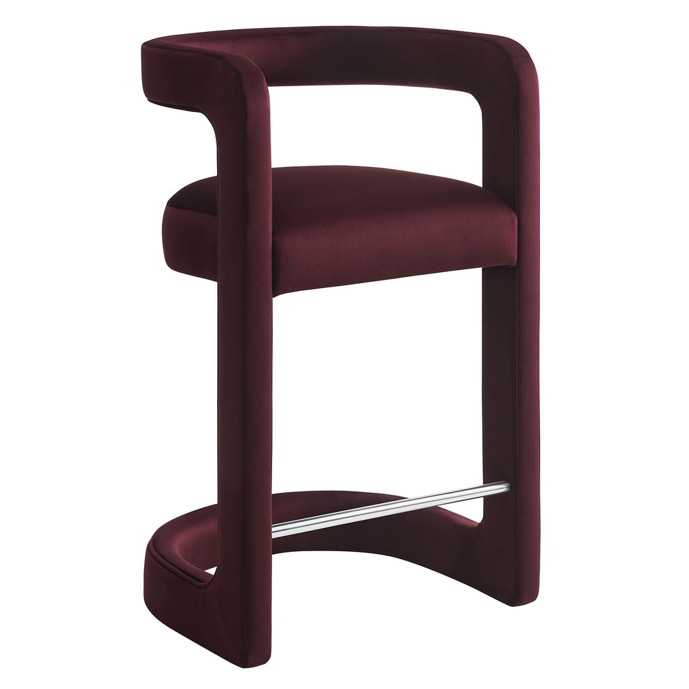 Winslow Performance Velvet Counter Stool by Modway | Counter Stools | Modishstore - 19