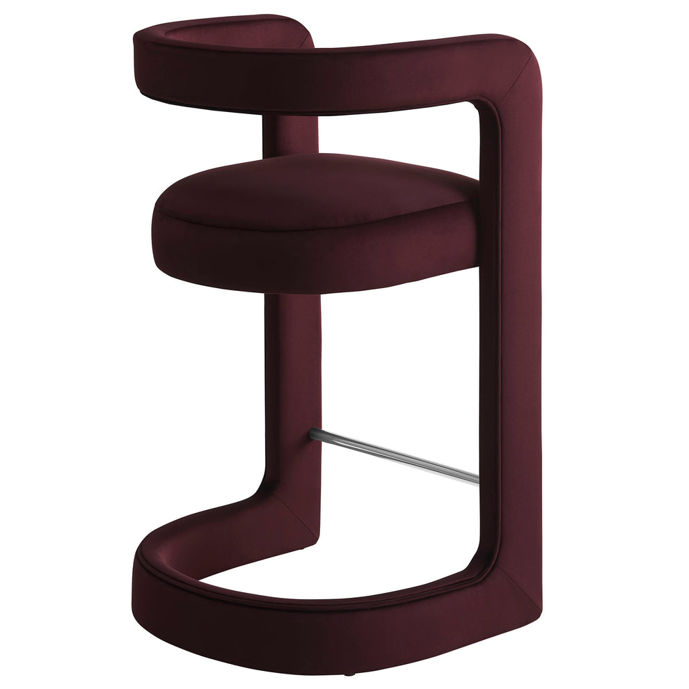Winslow Performance Velvet Counter Stool by Modway | Counter Stools | Modishstore - 21
