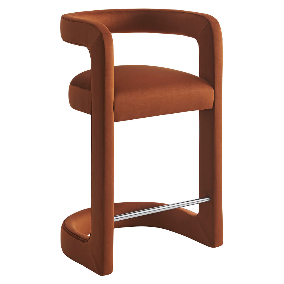 Winslow Performance Velvet Counter Stool by Modway | Counter Stools | Modishstore - 28