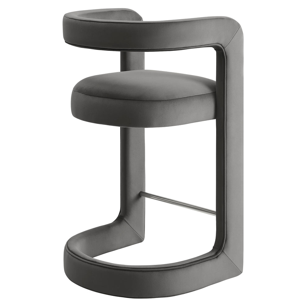 Winslow Performance Velvet Counter Stool by Modway | Counter Stools | Modishstore - 39