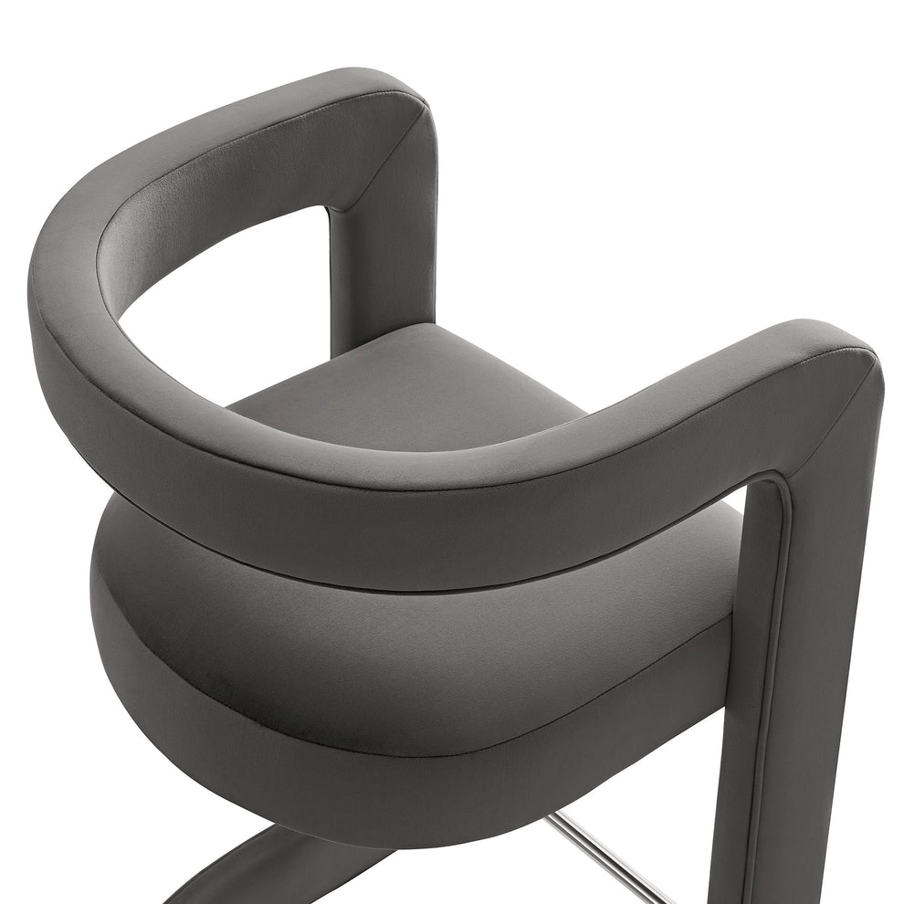 Winslow Performance Velvet Counter Stool by Modway | Counter Stools | Modishstore - 41