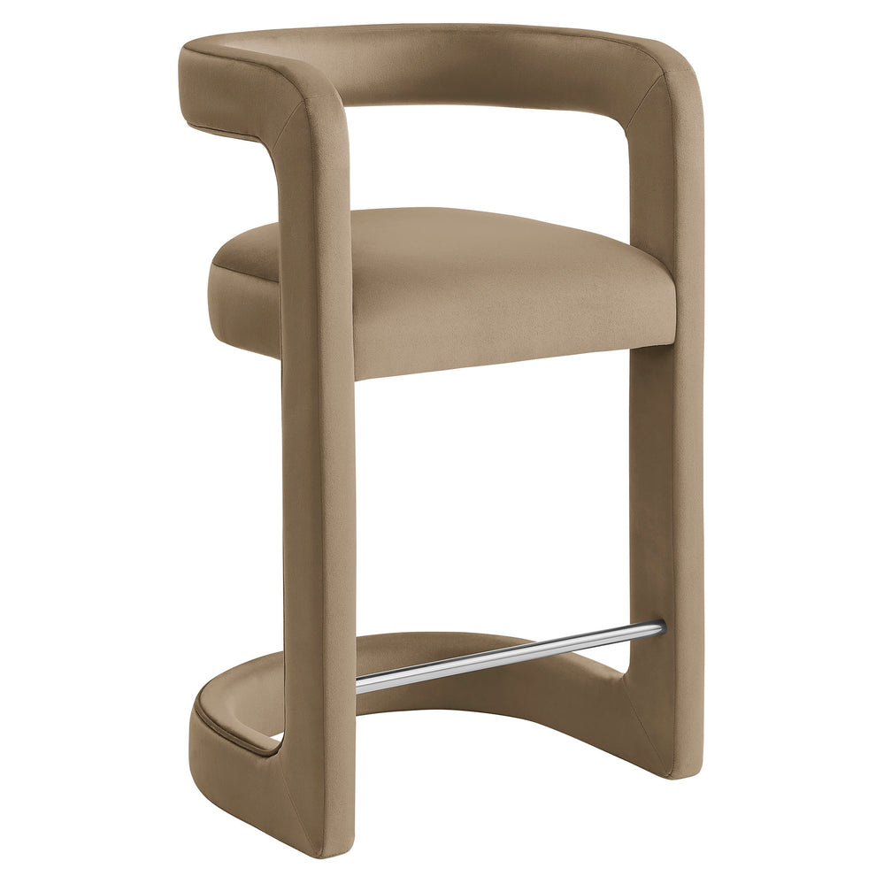 Winslow Performance Velvet Counter Stool by Modway | Counter Stools | Modishstore - 46