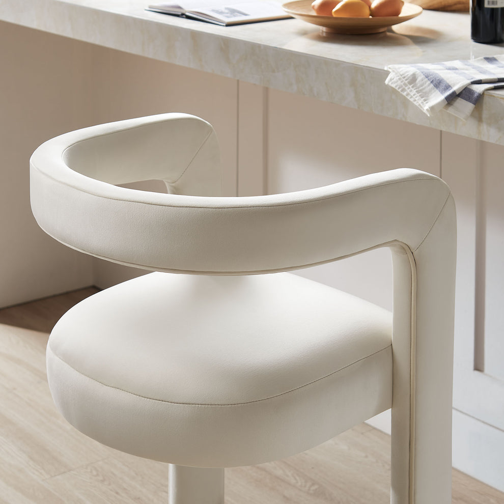 Winslow Performance Velvet Bar Stool by Modway | Bar Stools | Modishstore - 7