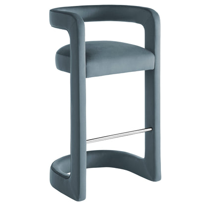 Winslow Performance Velvet Bar Stool by Modway | Bar Stools | Modishstore - 10