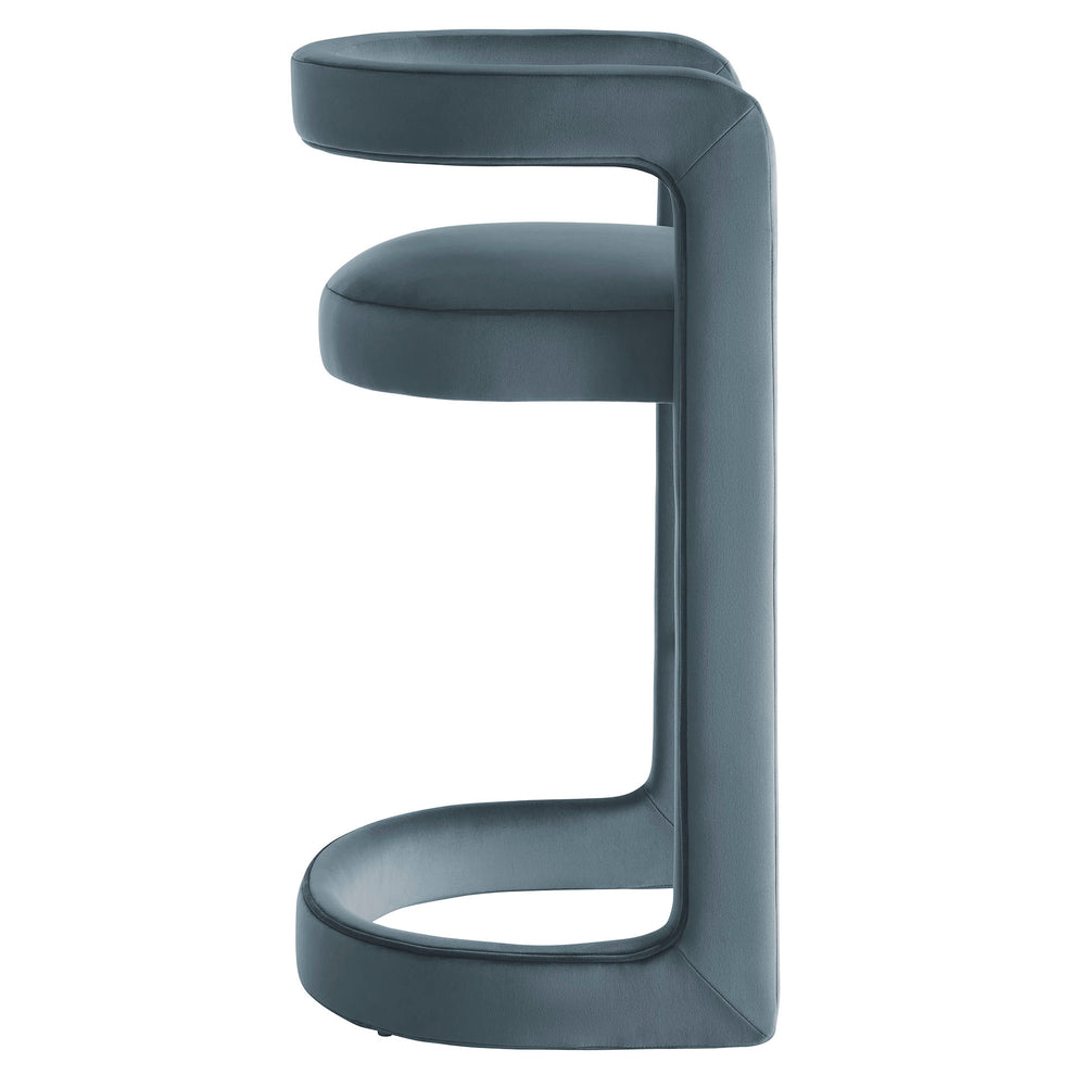 Winslow Performance Velvet Bar Stool by Modway | Bar Stools | Modishstore - 11