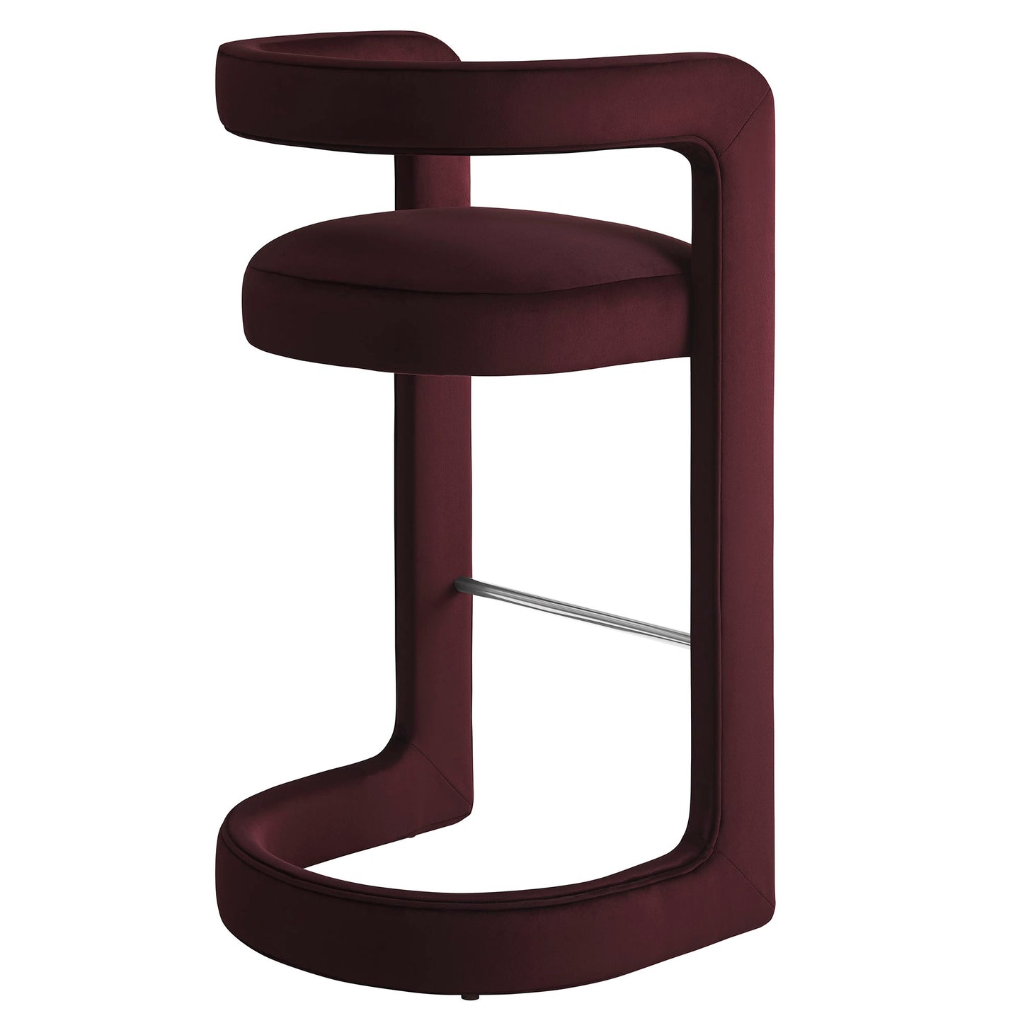 Winslow Performance Velvet Bar Stool by Modway | Bar Stools | Modishstore - 21