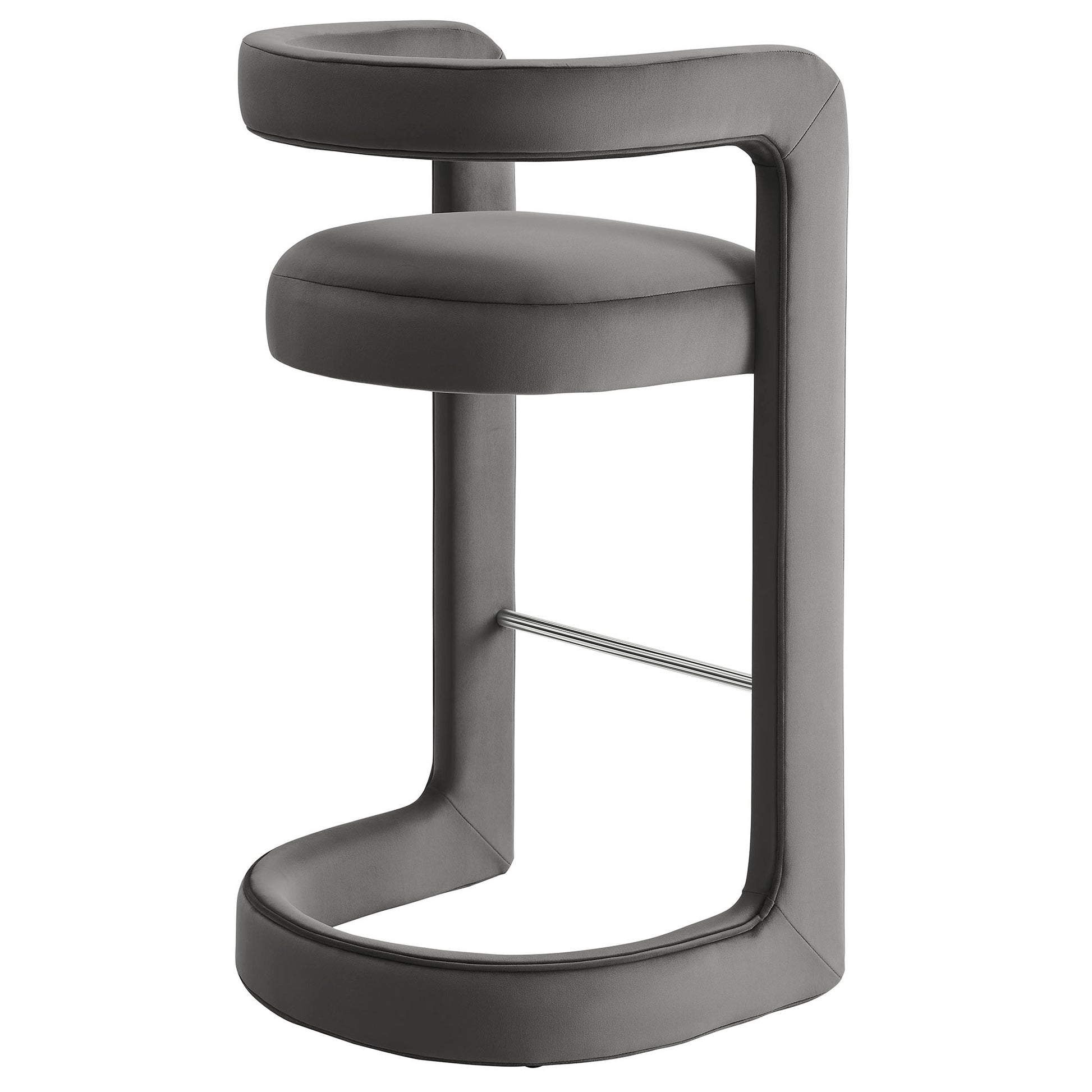 Winslow Performance Velvet Bar Stool by Modway | Bar Stools | Modishstore - 39