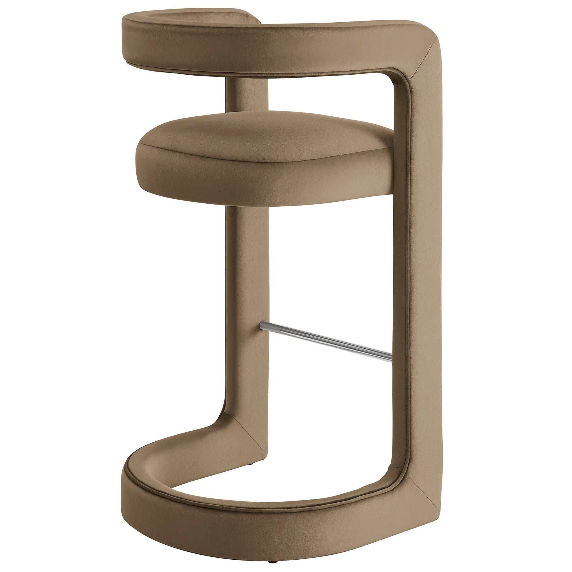 Winslow Performance Velvet Bar Stool by Modway | Bar Stools | Modishstore - 48
