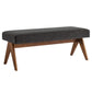 Lyra 47" Fabric Upholstered Bench by Modway | Benches | Modishstore - 2