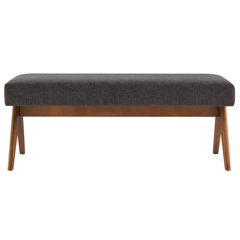 Lyra 47" Fabric Upholstered Bench by Modway | Benches | Modishstore - 4