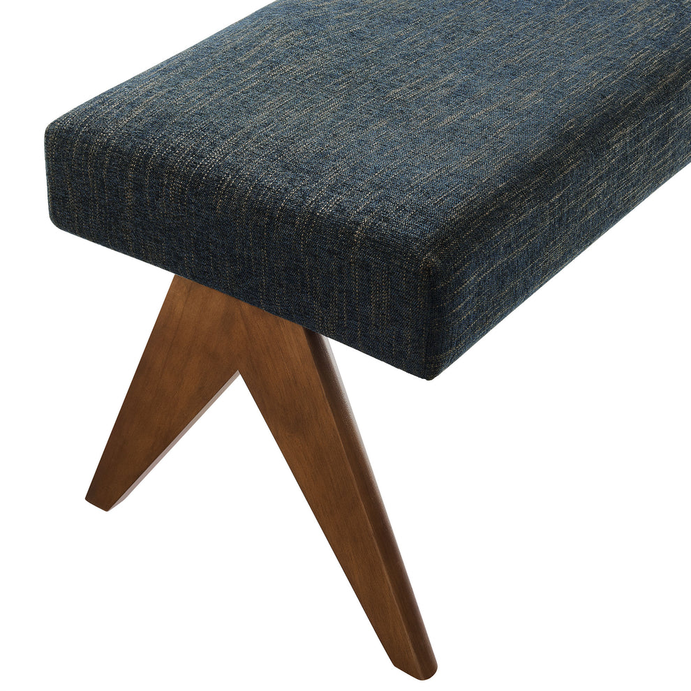 Lyra 47" Fabric Upholstered Bench by Modway | Benches | Modishstore - 13