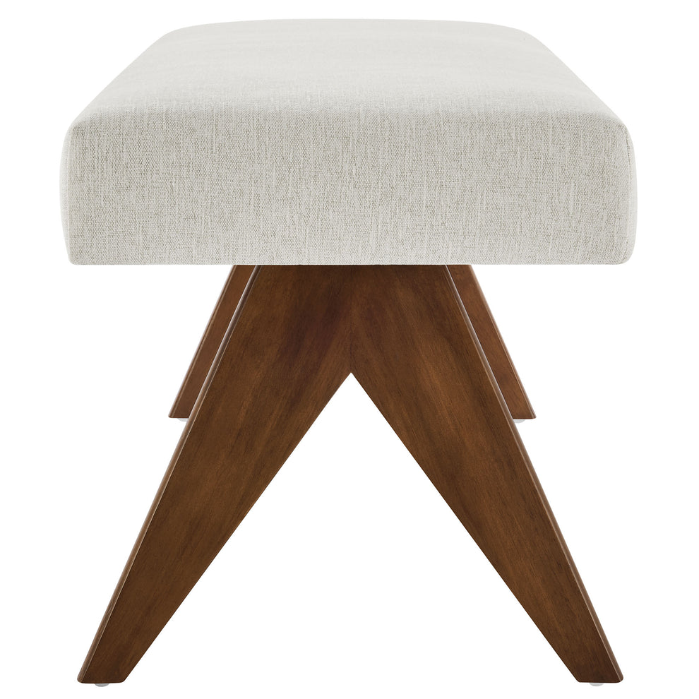 Lyra 47" Fabric Upholstered Bench by Modway | Benches | Modishstore - 20