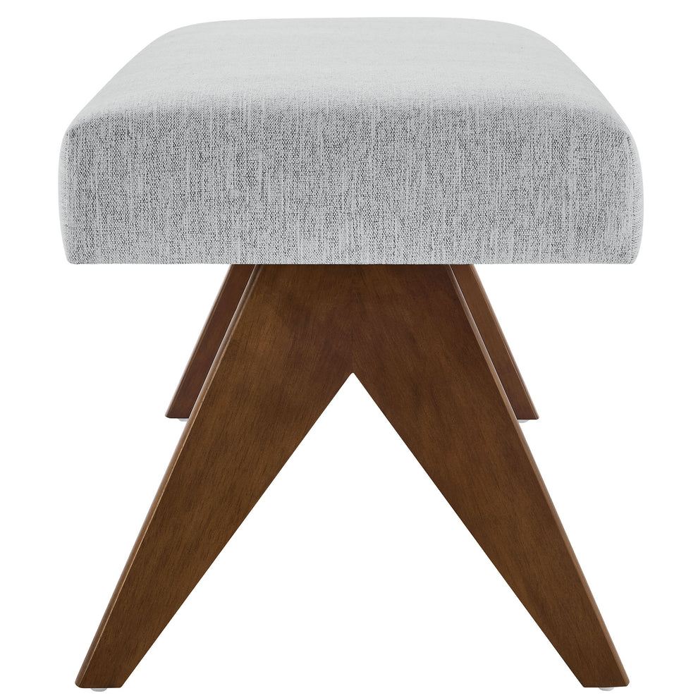 Lyra 47" Fabric Upholstered Bench by Modway | Benches | Modishstore - 29