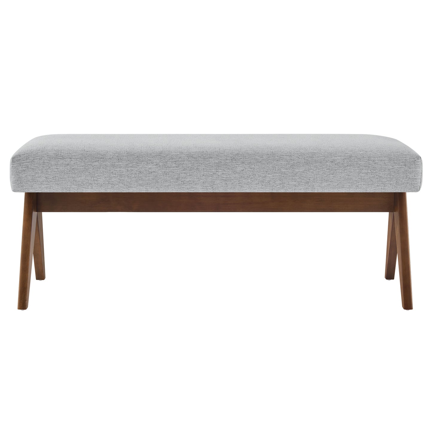 Lyra 47" Fabric Upholstered Bench by Modway | Benches | Modishstore - 30
