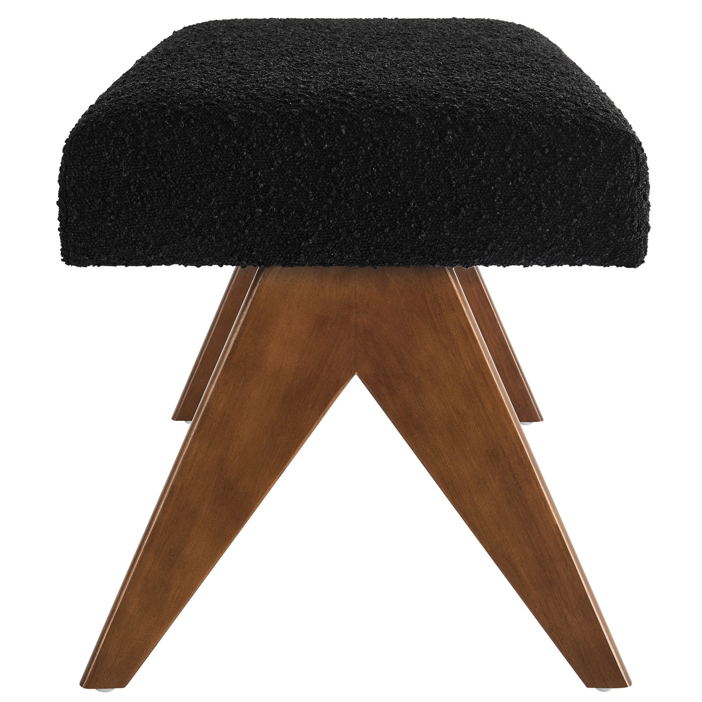Lyra 47" Boucle Upholstered Bench by Modway | Benches | Modishstore - 3