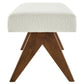 Lyra 47" Boucle Upholstered Bench by Modway | Benches | Modishstore - 11