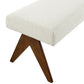 Lyra 47" Boucle Upholstered Bench by Modway | Benches | Modishstore - 13