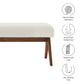 Lyra 47" Boucle Upholstered Bench by Modway | Benches | Modishstore - 17