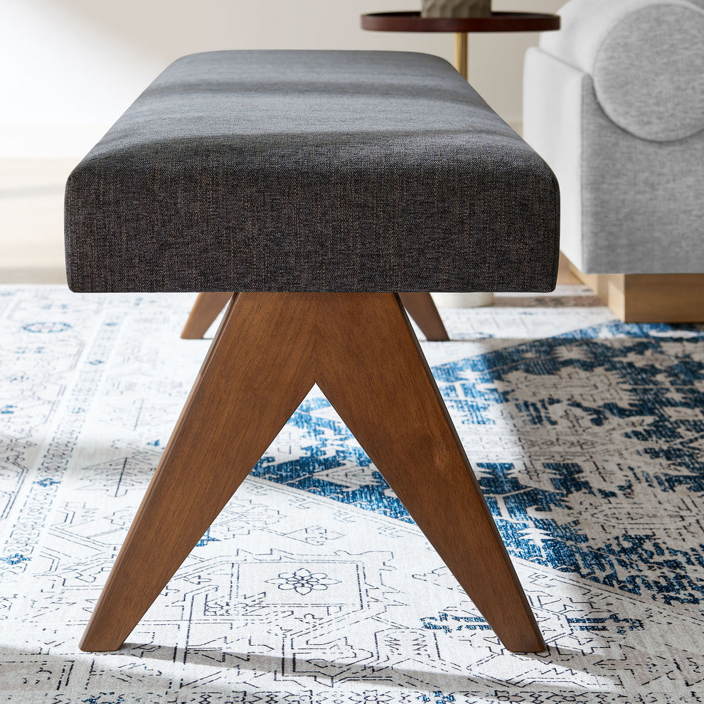 Lyra 63" Fabric Upholstered Bench by Modway | Benches | Modishstore - 6