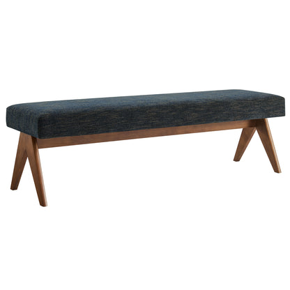 Lyra 63" Fabric Upholstered Bench by Modway | Benches | Modishstore - 10