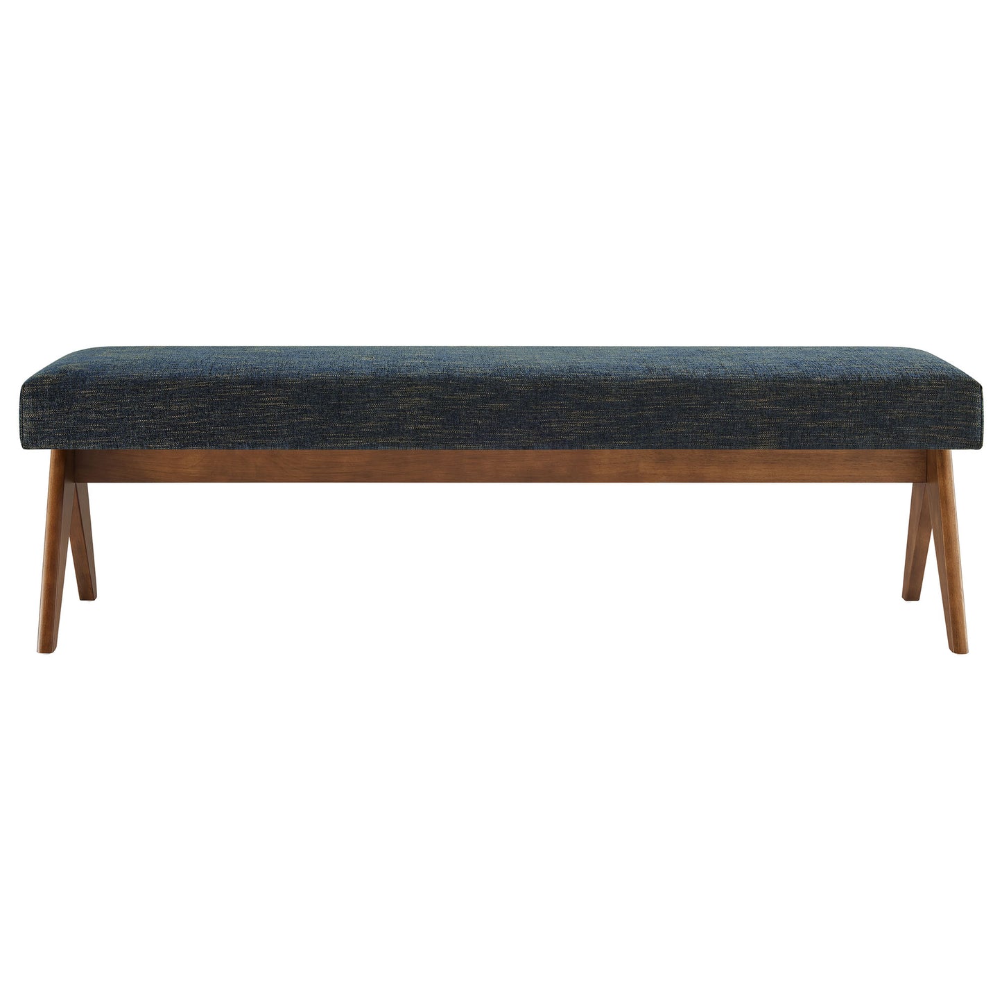 Lyra 63" Fabric Upholstered Bench by Modway | Benches | Modishstore - 12
